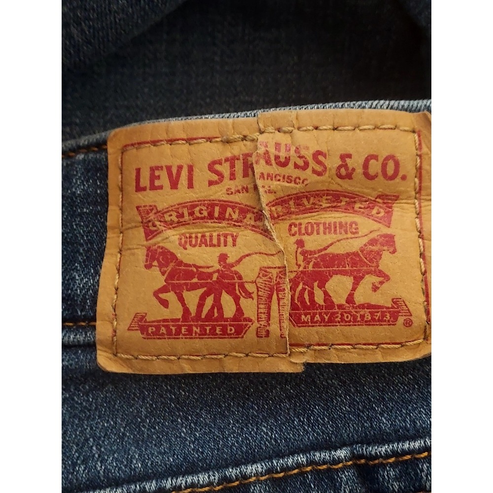 Levis 414 Classic Straight Jeans Womens 16W Blue Excellent Medium Wash Denim EUC - Picture 9 of 9